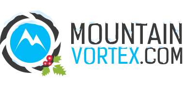 Mountain Vortex Ski Community Christmas Logo